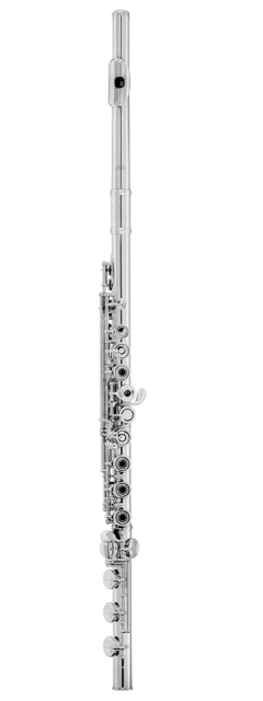 Azumi 3SRBEO-C Professional Open Hole Flute with Solid Sterling Silver Head and Body