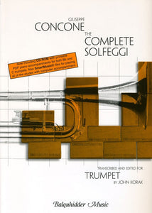 Concone The Complete Solfeggi for Trumpet