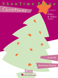 Faber & Faber ShowTime Christmas Piano Book Level 2A
