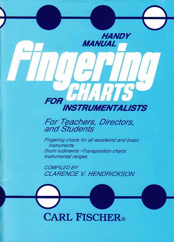 Handy Manual: Fingering Charts for Instrumentalists [product type] Luscombe Music - Luscombe Music 