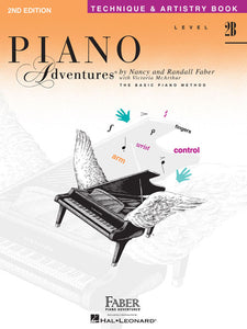 Faber & Faber Piano Adventures Book 2nd Edition Level 2B [product type] Luscombe Music - Luscombe Music 