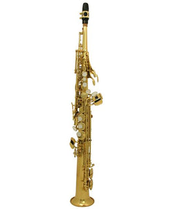 Selmer SS600 Student Soprano Saxophone [product type] Luscombe Music - Luscombe Music 