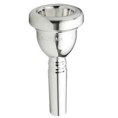 Bach Silver-Plated Trombone Mouthpiece Large Shank [product type] Luscombe Music - Luscombe Music 