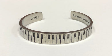 Pewter Cuff Bracelet [product type] Luscombe Music - Luscombe Music 