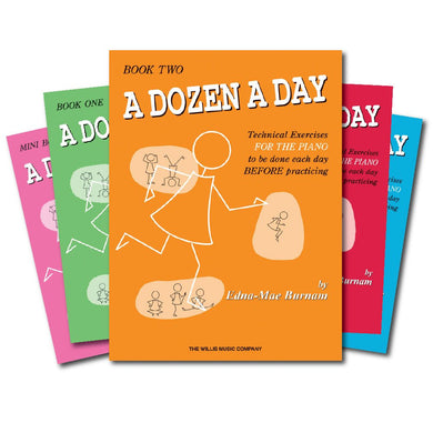 A Dozen A Day Book for Piano [product type] Luscombe Music - Luscombe Music 