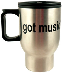 Got Music? Stainless Steel Insulated Travel Mug [product type] Luscombe Music - Luscombe Music 