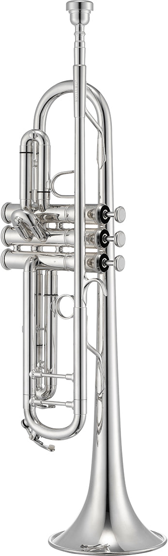 Jupiter JTR1110RS Intermediate Silver-Plated Trumpet [product type] Luscombe Music - Luscombe Music 