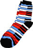 Colorful Keyboard Patterned Women's Socks