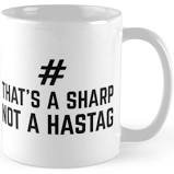 That's a Sharp Not a Hashtag Mug